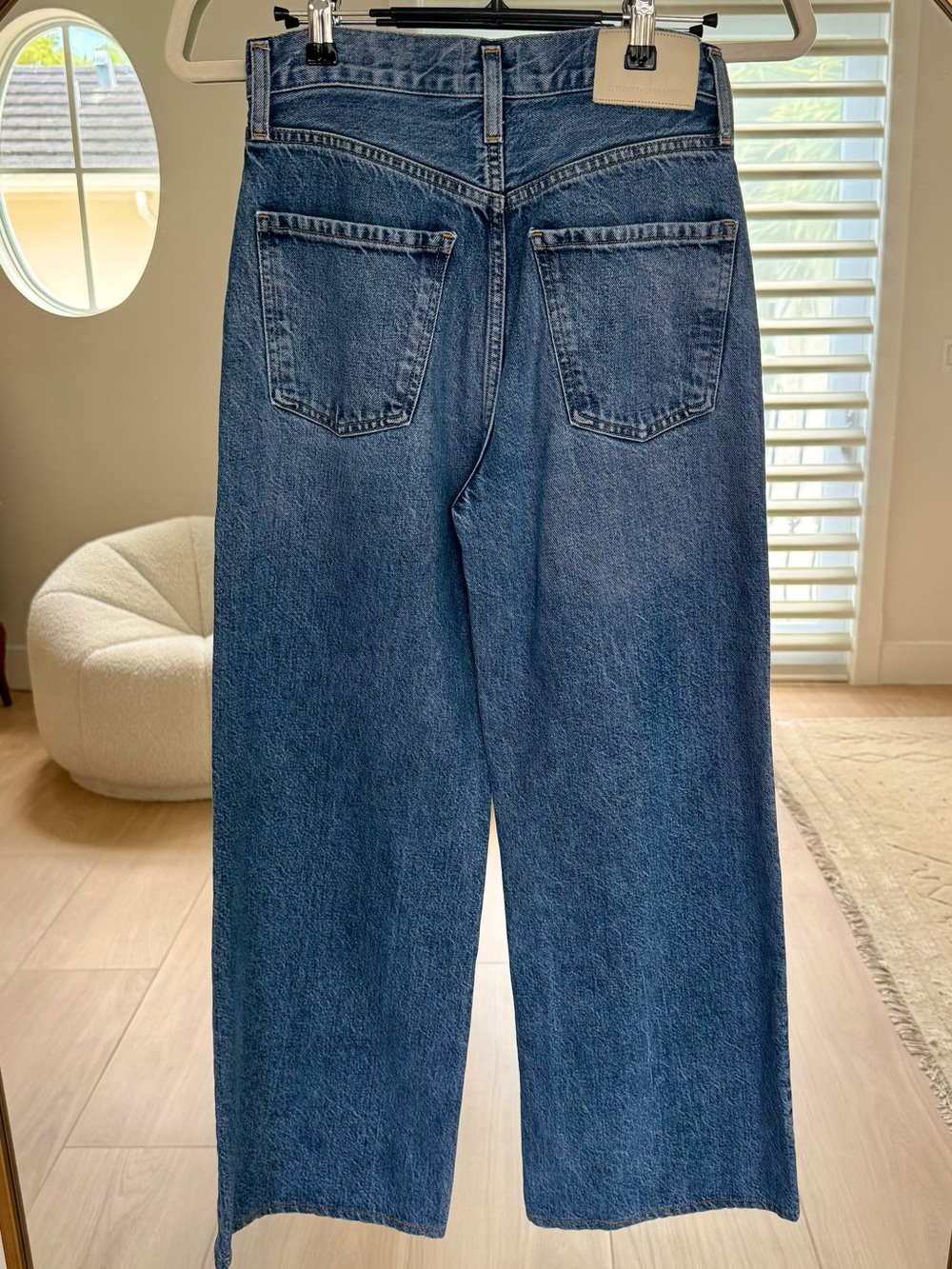 Citizens of Humanity Paloma Baggy Wide Leg Jeans Hemmed 28” - Picture 6 of 9